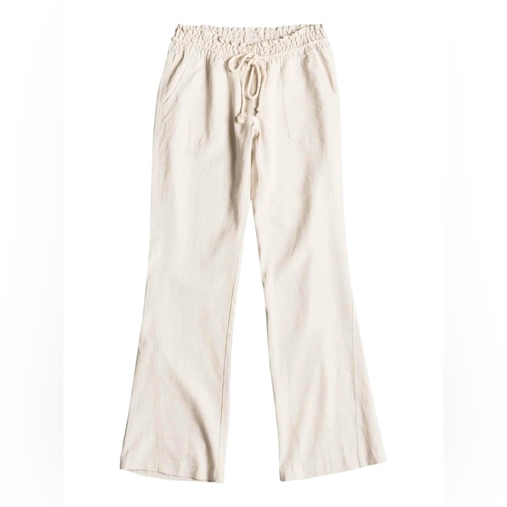 Roxy Linen Oceanside Beach Pants